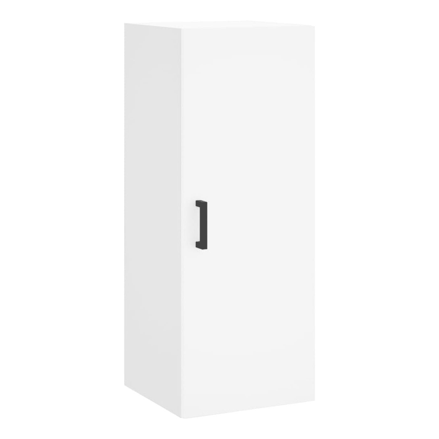 Visoki ormar, bijeli, 34,5x34x180 cm, konstruirano drvo - 7