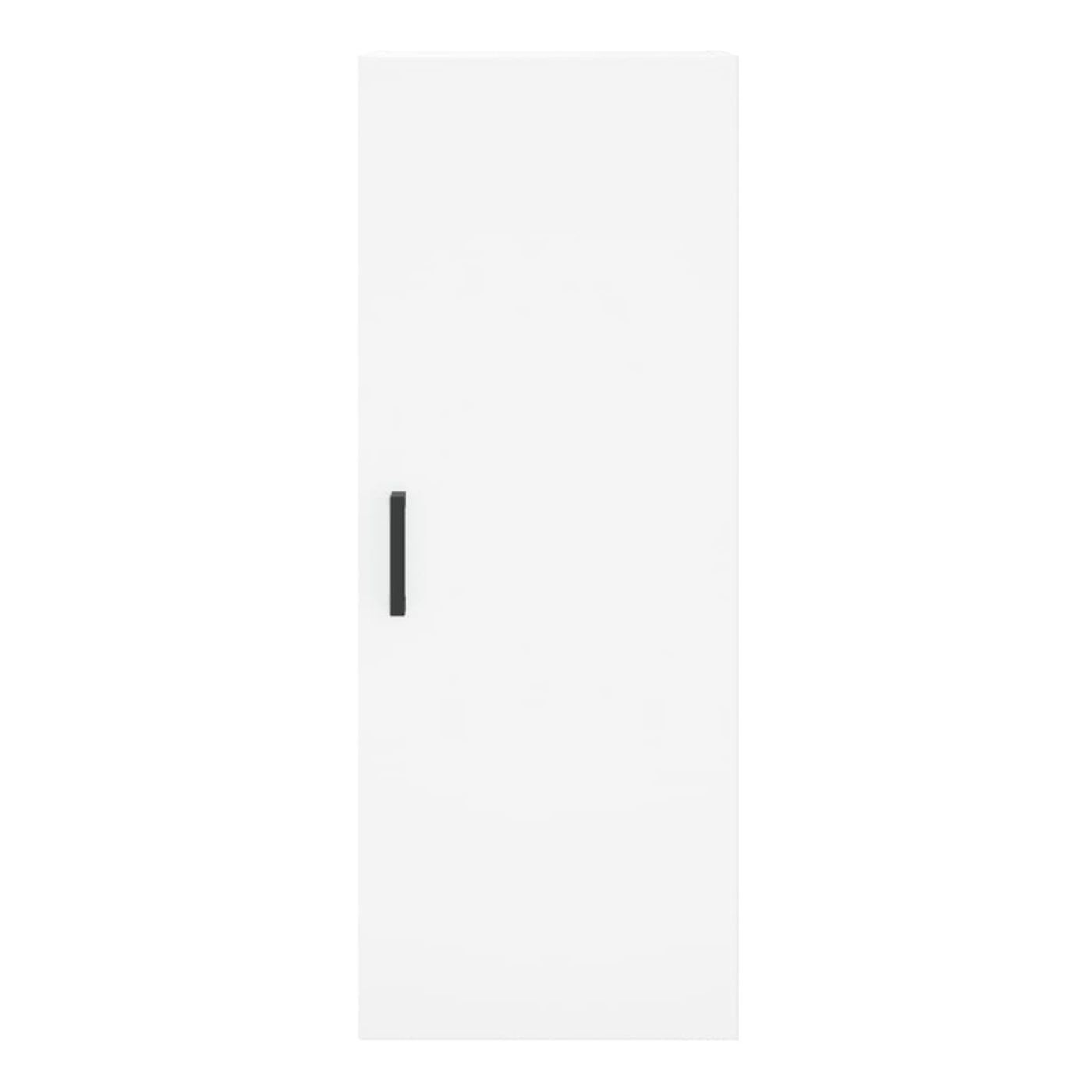 Visoki ormar, bijeli, 34,5x34x180 cm, konstruirano drvo - 8