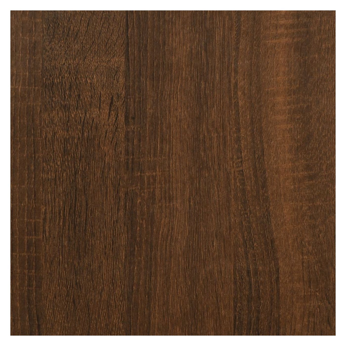 "Komoda, smeđi hrast, 34,5x34x90 cm, kompozitno drvo" - 12