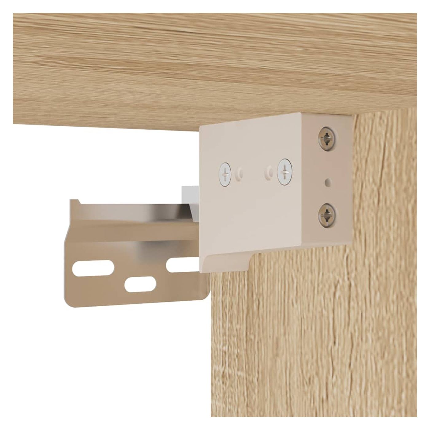 Zidna TV komoda, boja hrasta sonoma, 69,5x34x90 cm - 11