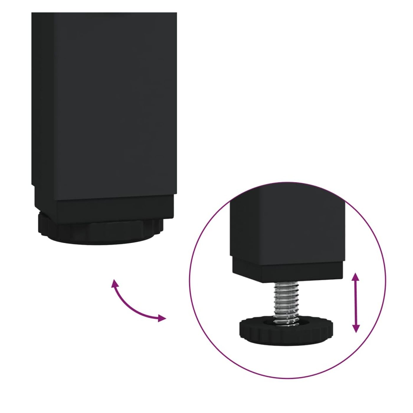 Stolić za kavu, siva sonoma, 100x55x40 cm, obrađeno drvo - 7