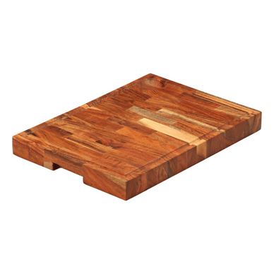 vidaXL Tocător, 42x30x4 cm, lemn masiv de acacia