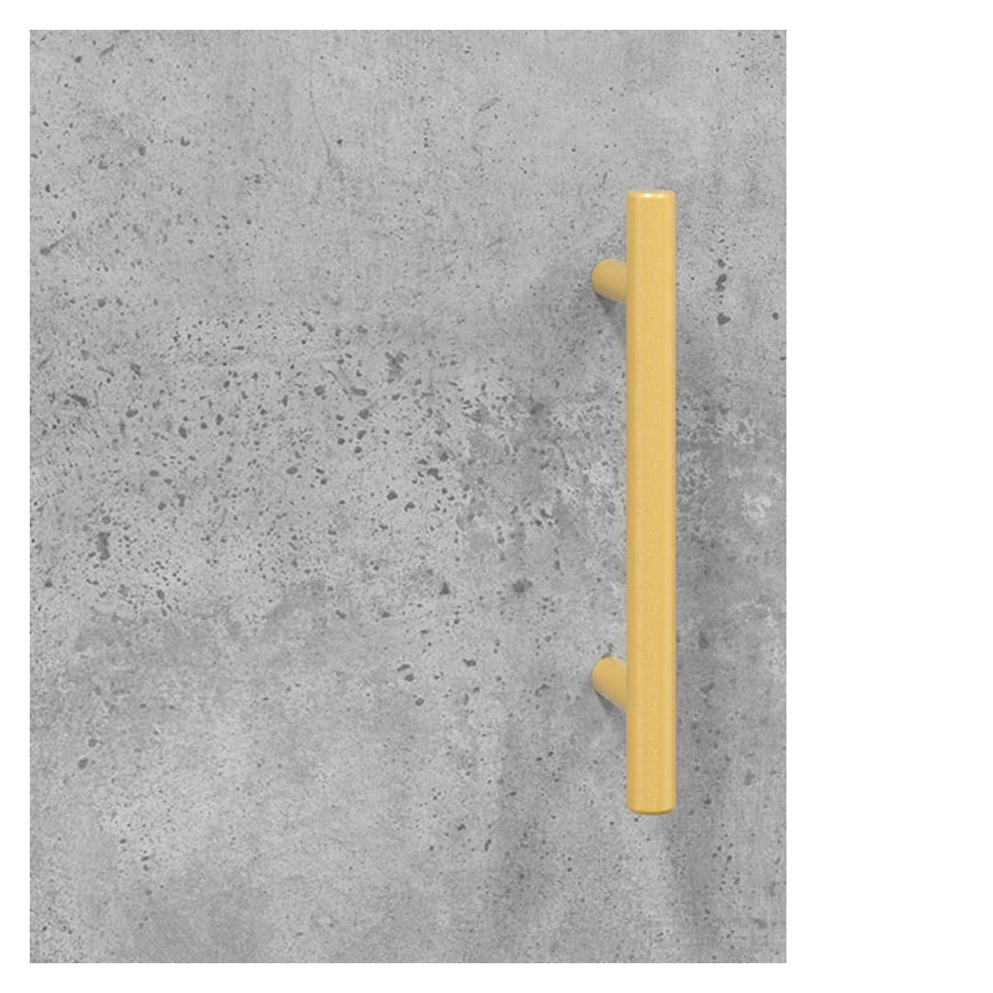 Visoki ormar, betonsko siva, 69,5x34x180 cm, kompozitno drvo - 11