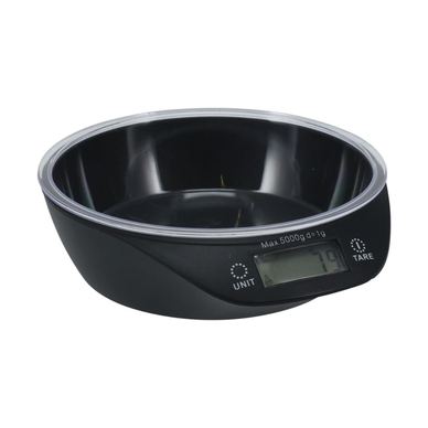 Excellent Houseware Дигитална кухненска везна с купа, 1g точност, 400ml, Функция Tare, LCD дисплей, измерване g/oz/lb/ml