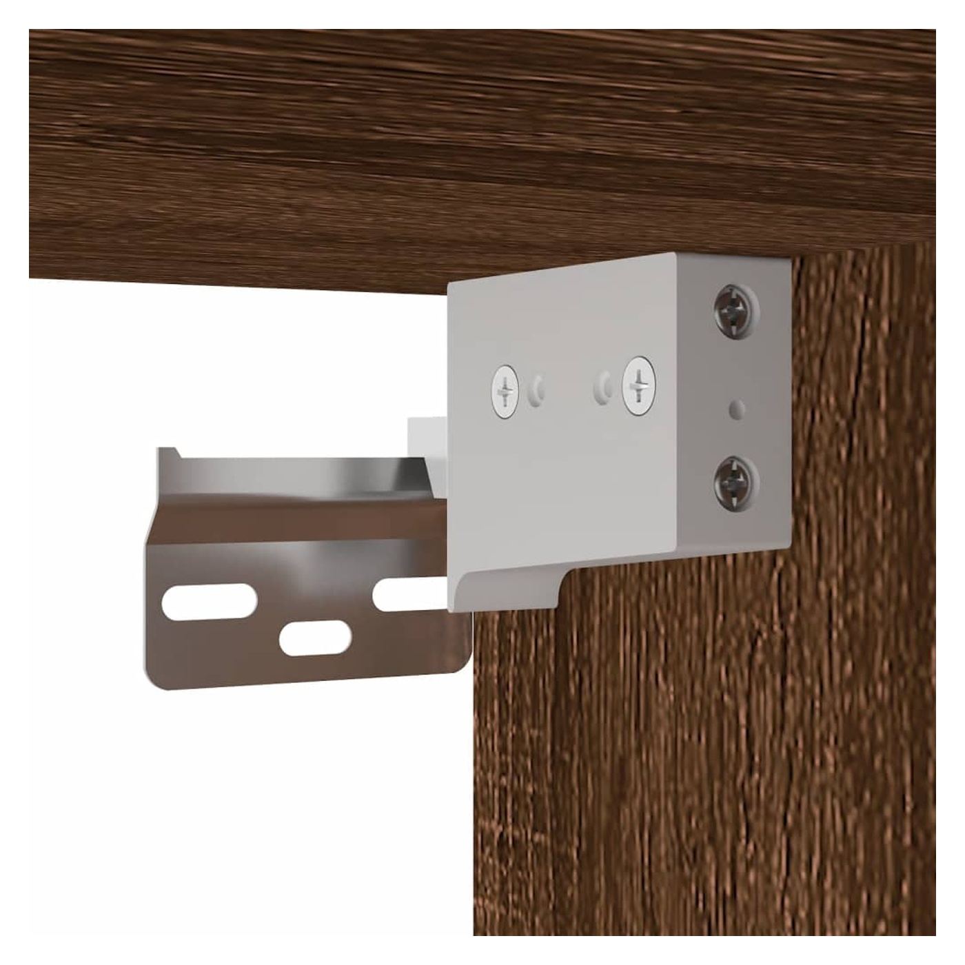 Zidni ormarić, smeđi hrast, 69,5x34x90 cm - 11