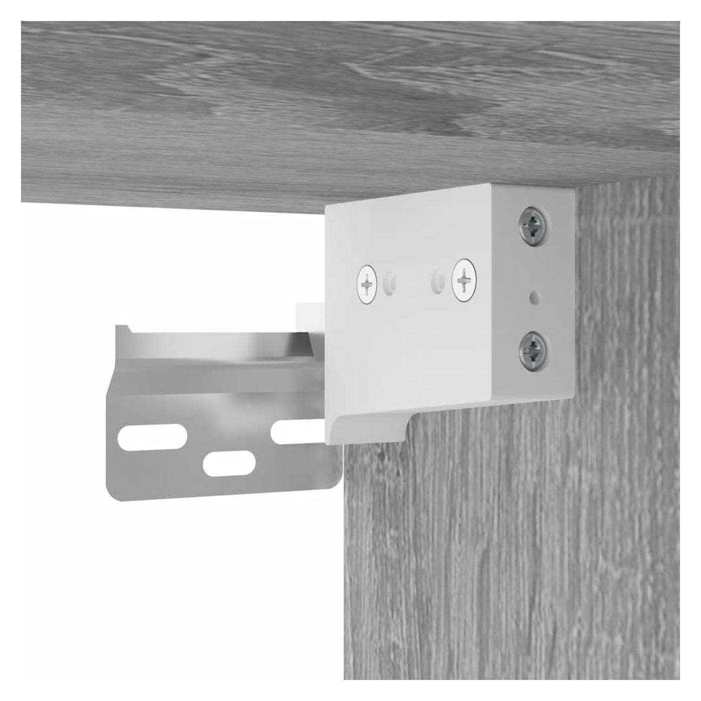 Zidni ormarić, siva sonoma, 69,5x34x90 cm - 11