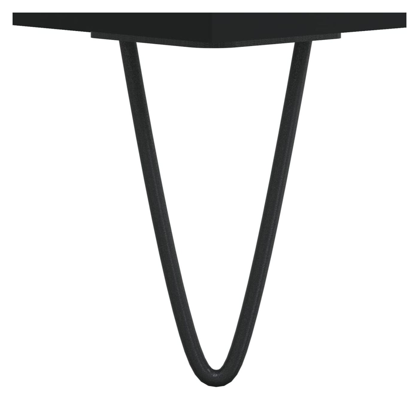 Ormarić, crna, 34,5x34x90 cm, kompozitno drvo - 11