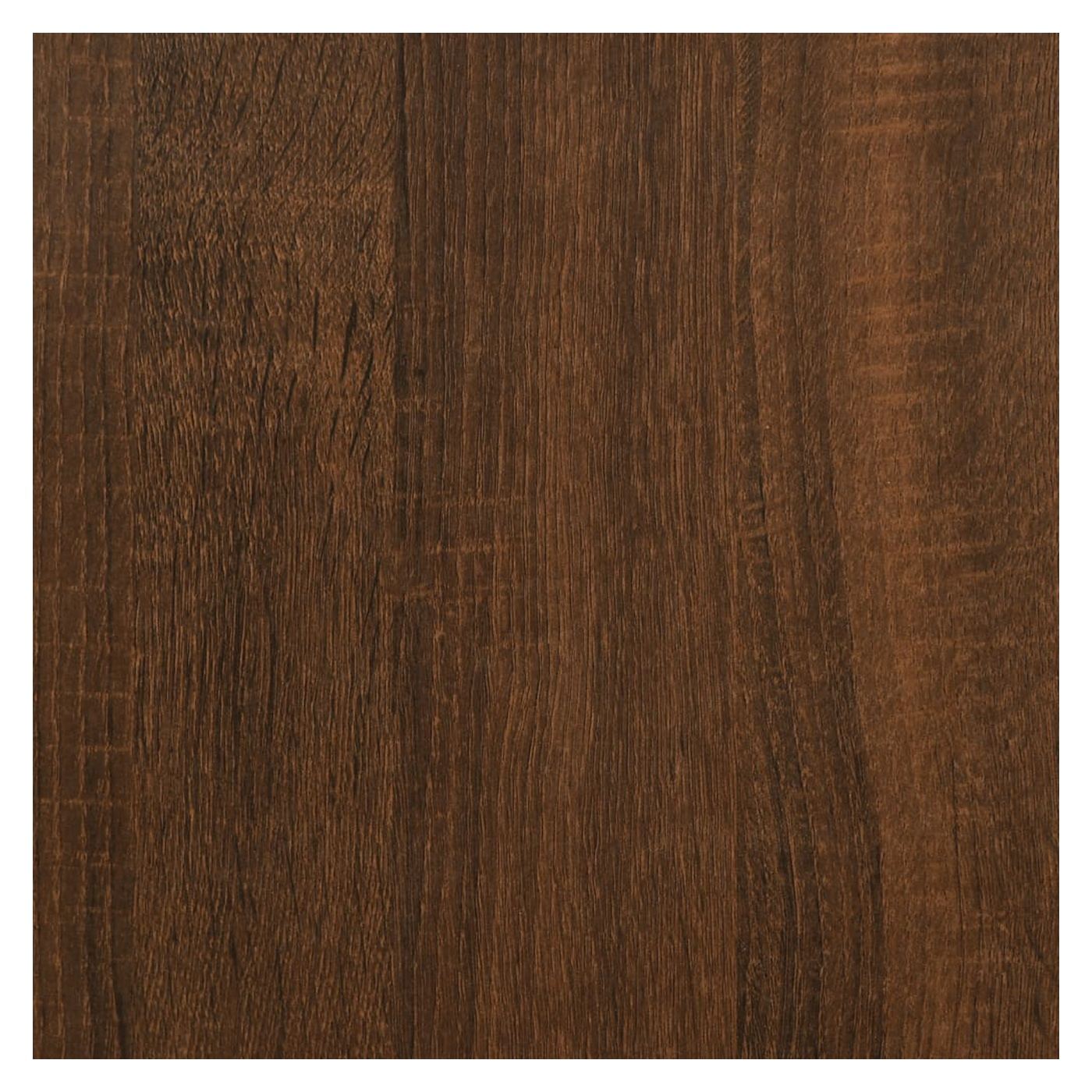 Ormarić za odlaganje, 2 kom, smeđi hrast, 40x35x70 cm, Konstruirano drvo - 12