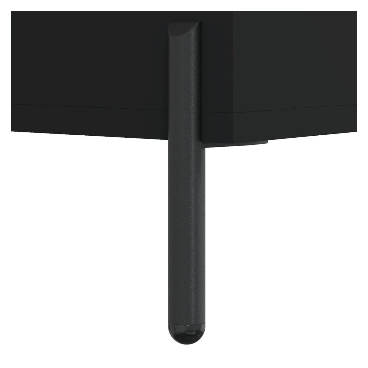 Ormarić, crna, 34,5x34x90 cm, kompozitno drvo - 11