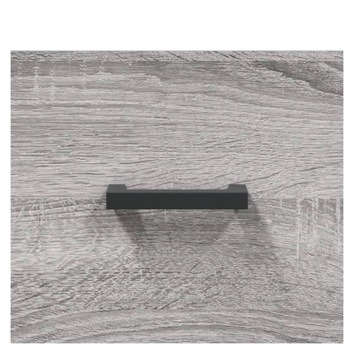 Visoka ormar, siva sonoma, 69,5x34x180 cm, kompozitno drvo - 11