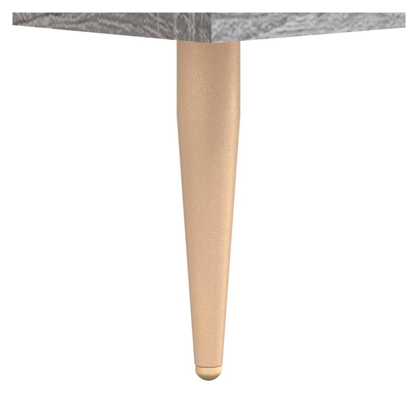 Visoki ormarić, sonoma siva, 34,5x34x180 cm, konstruirano drvo - 11