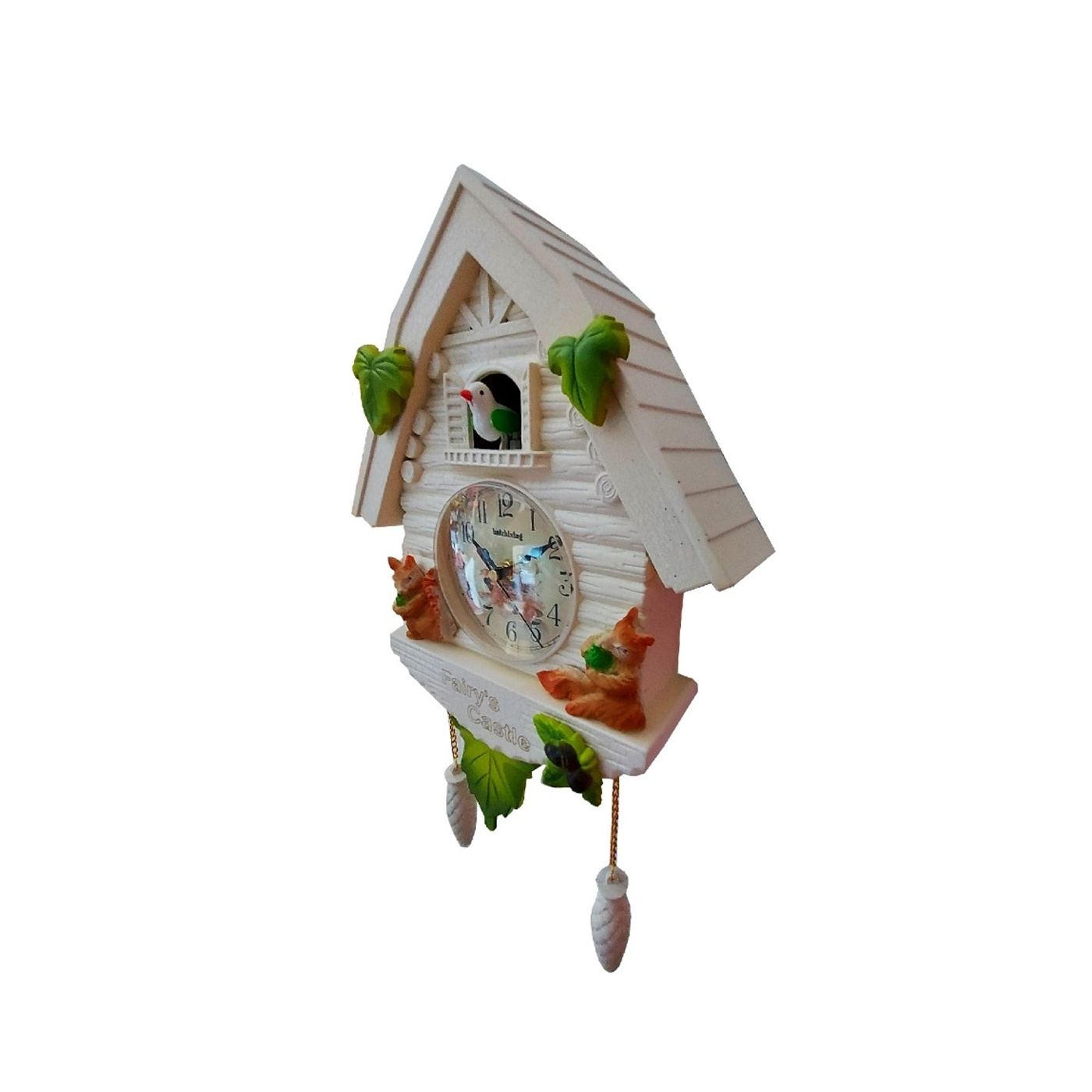 Ceas de perete cu pendul, Casuta cu cuc, 30 cm,  2259ZX - 3