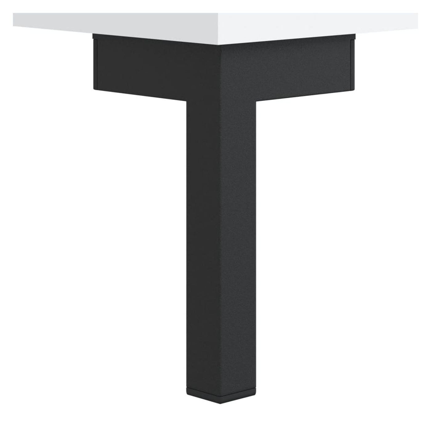 Visoki ormar, bijeli, 69,5x34x180 cm, kompozitno drvo - 12