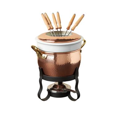 Fondue szett, Ruffoni, Michelle, 2,5 liter, réz