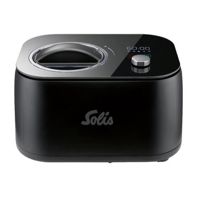 Masina de inghetata cu compresor, Solis, Ice Dream, negru