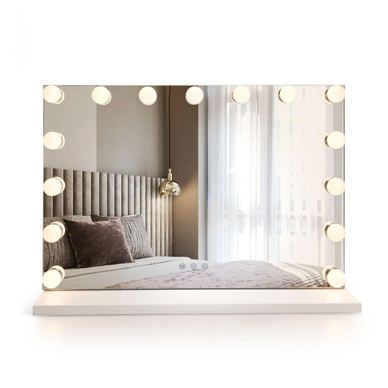 Rea ogledalo Hollywood 58x45 Led Bijela 58X45X12CM