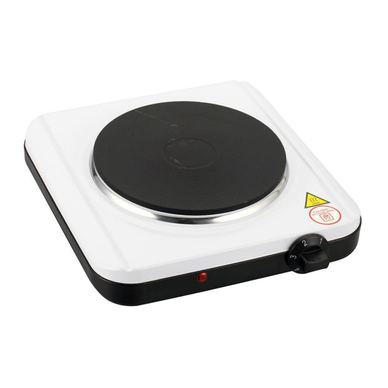 Aragaz electric Elite EHP-1185, 1500W, 4 trepte, 185 mm, indicator luminos, alb