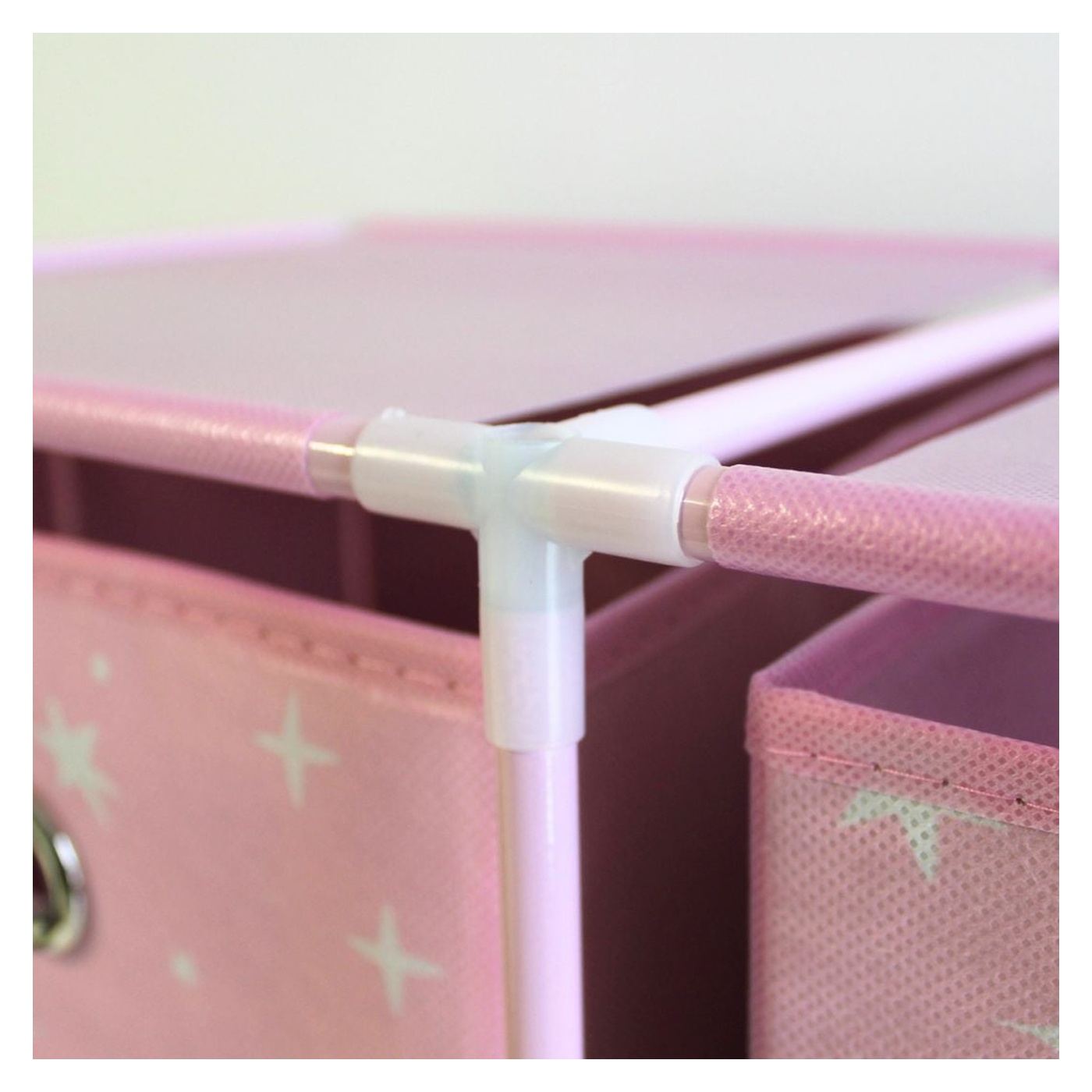 Dulap modular 2 rafturi și 4 cutii depozitare Unicorn - 8