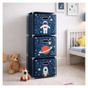 Dulap modular 3 rafturi și 3 cutii depozitare Space thumbnail 2