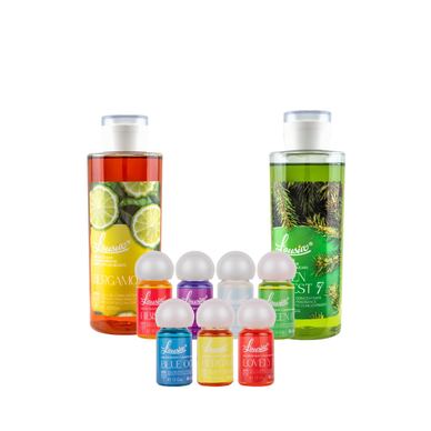 Σετ αρωμάτων ρούχων L’ousia Discovery 2x200g με 7 δείγματα – συμπυκνωμένο, με μακρά διάρκεια, για έως και 160 πλύσεις