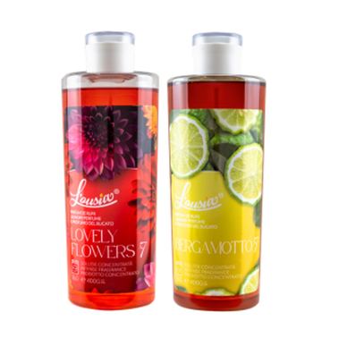 Σετ L’ousia Spring Reset – Lovely Flowers 400 g + Bergamotto 400 g – Συμπυκνωμένο αρωματικό πλυντηρίου, με μακρά διάρκεια, για έ