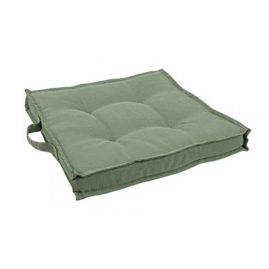 Perna podea textil verde 40x40x4 cm