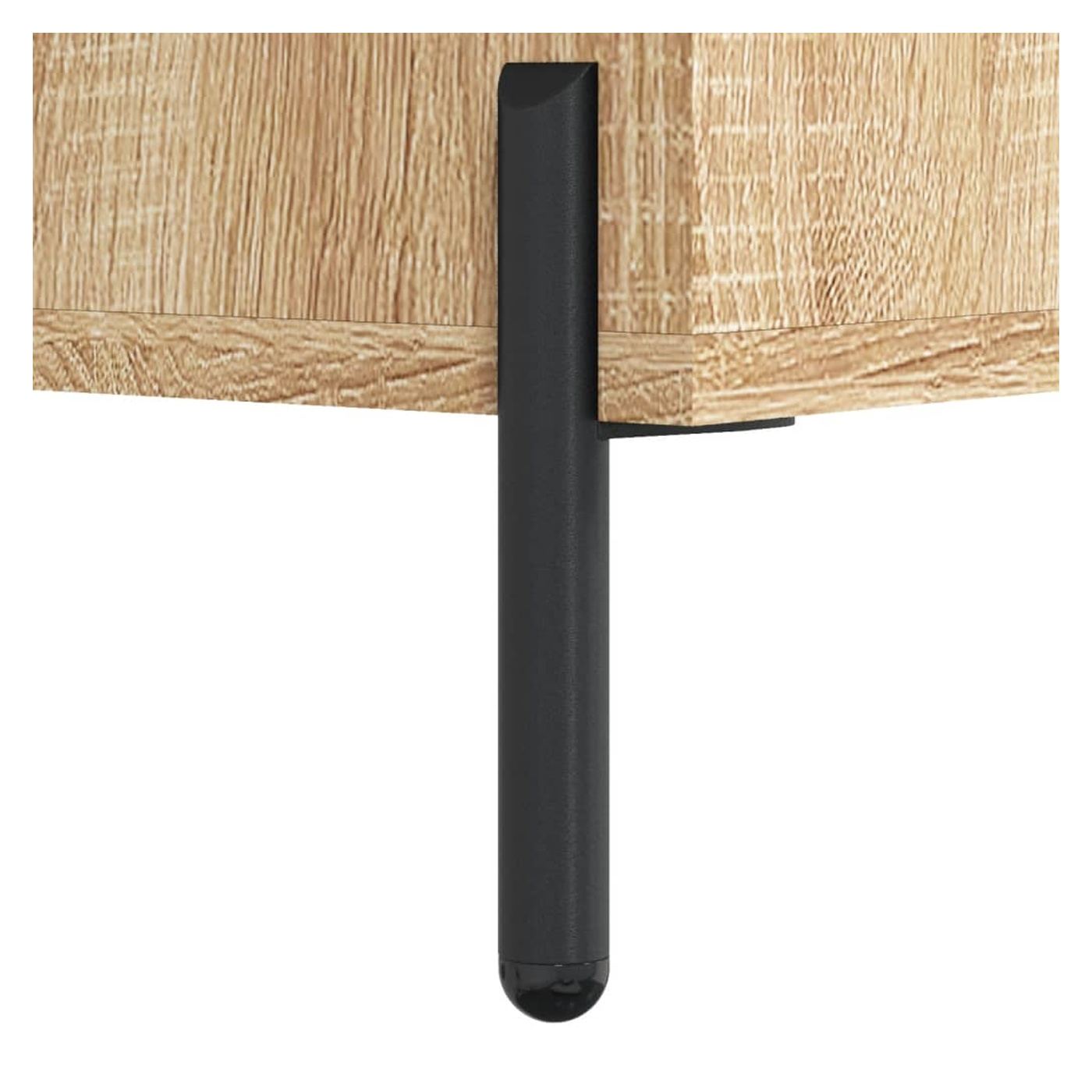 Visoki ormar, sonoma hrast, 34,5x34x180 cm, konstruirano drvo - 11