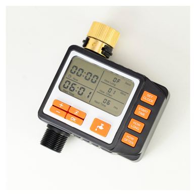 Programator pentru irigare PNI WT11 PRO, display LCD, racord 3/4, negru