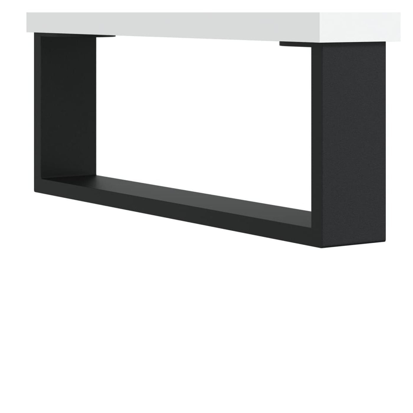 Visoka ormar, bijela, 69,5x34x180 cm, kompozitno drvo - 11