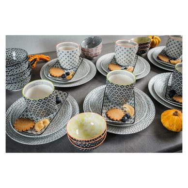 Retro Star 42-dijelni set modernog dizajna od porculana za 6 osoba