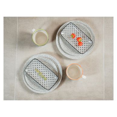 Retro star 8-dijelni set modernog dizajna od porculana za 2 osobe