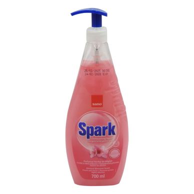 SANO Spark tekočina za pomivanje posode, cvet mandljev, 700 ml