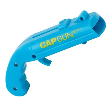 Odpiralnik za steklenice Flippy Pistol, ABS plastika, za kovinske zamaške, 13 x 6 x 3,7 cm, modra