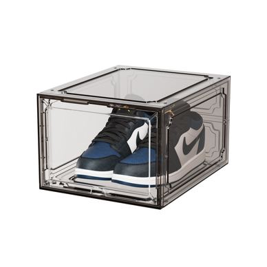 Organizator za čevlje, Flippy, PP+ABS, magnetna sprednja vrata, odporen proti prahu, proti oksidaciji, večnamenski, 36 x 28 x 21