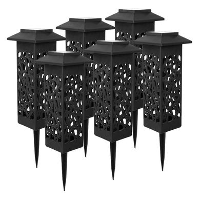 Solarna LED svetilka, Flippy, komplet 6 kosov, tip svetilke z nadstreškom, za vrt, višina 30,2 cm, moč 0,2 W, 1,2 V, 600 mAh, to