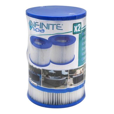 Infinite Spa Cartuș de filtrare pentru spa, 2 buc.