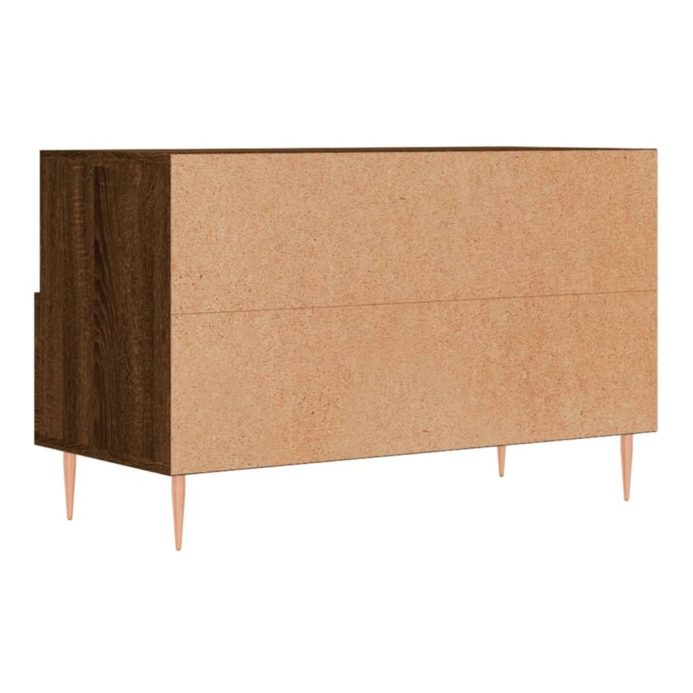 TV komoda, smeđi hrast, 80x36x50 cm, obrađeno drvo - 18