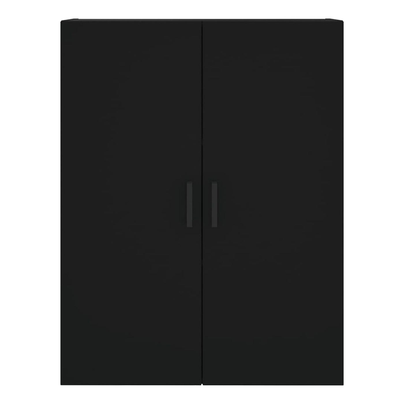 Zidni ormarići, 2 kom, crni, 69,5x34x90 cm - 16