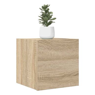 Zidne TV komode 2 kom. Sonoma hrast 30,5x30x30 cm
