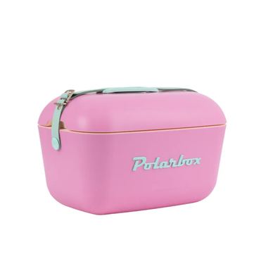 Хладилна чанта Polarbox, Pop, капацитет 12 литра, ретро дизайн, поддържа напитките и храната студени, идеална за пикник/плаж/тур