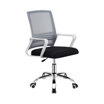 Scaun de birou,  gri / negru / alb, APOLO 2 NEW, Sani, 47 x 54 x 88/98 cm