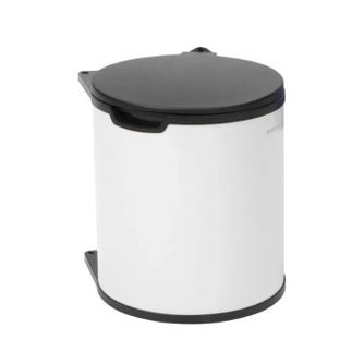 Kanta za smeće ugradbena, Brabantia, Bulit-in, 15 litara, bijela