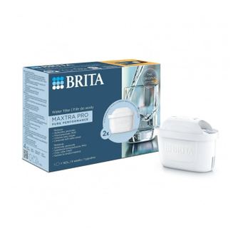 Σετ 2 τεμ. φίλτρα νερού Brita Maxtra Pro, έως 150 λίτρα, Λευκό