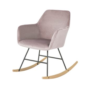 SoBuy Relaxing Rocking Chair FST68-P Γκρι