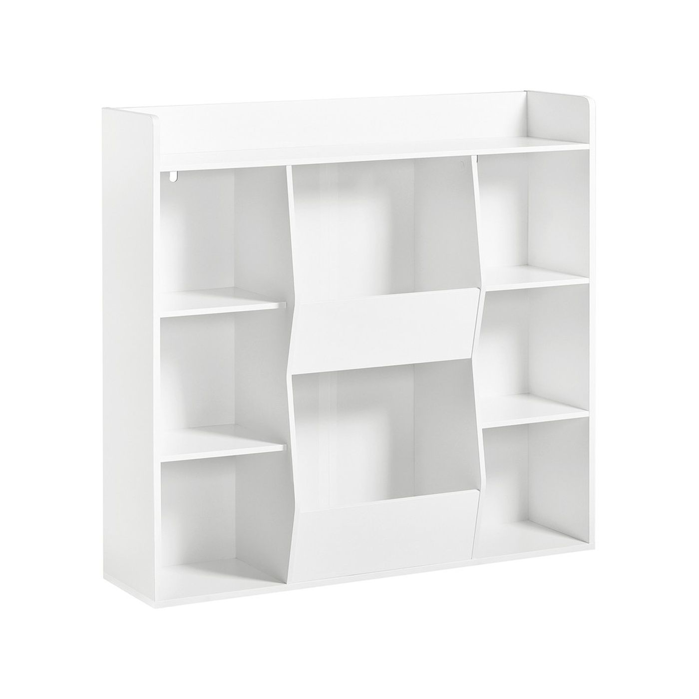 SoBuy KMB55-W Детска етажерка за книги, шкаф за играчки 106x30x104 см