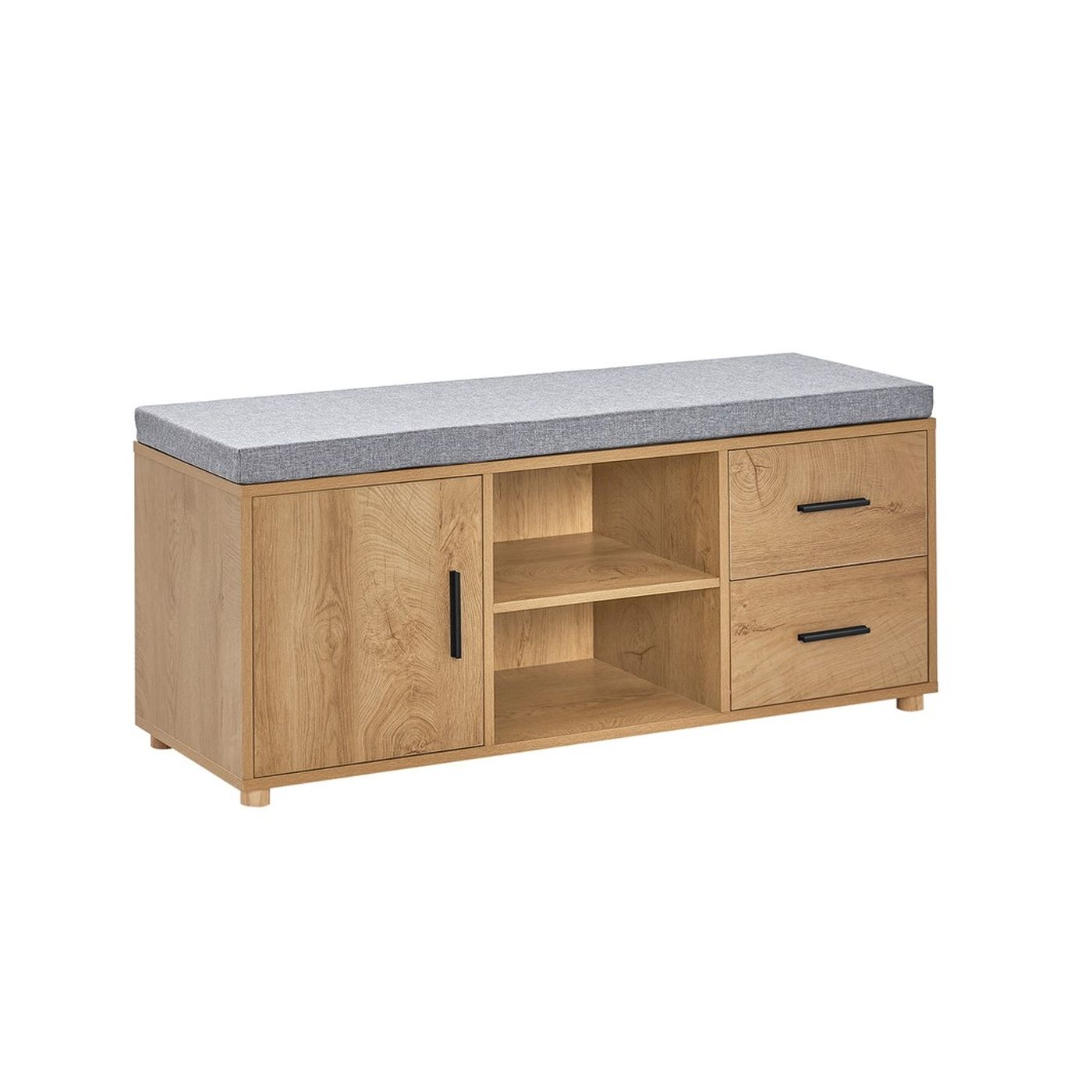 SoBuy Поставка за обувки с 2 чекмеджета 110x35x45 см FSR148-N