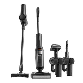 Aspirator vertical Roborock F25 ACE Combo, 269W, 25000 Pa, 560 ml, 4 trepte, Autocurățare, Autonomie până la 60 min, Negru