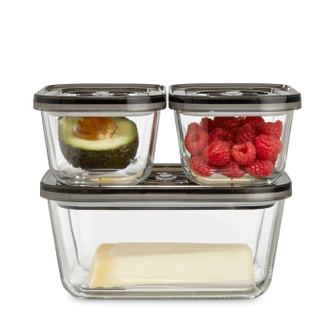 Set 3 recipiente pentru vidat, caso germany - vacuboxx eco-set