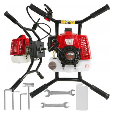Motoforeza de pamant, Verke,  3.3CP motor 2 timpi, V90042