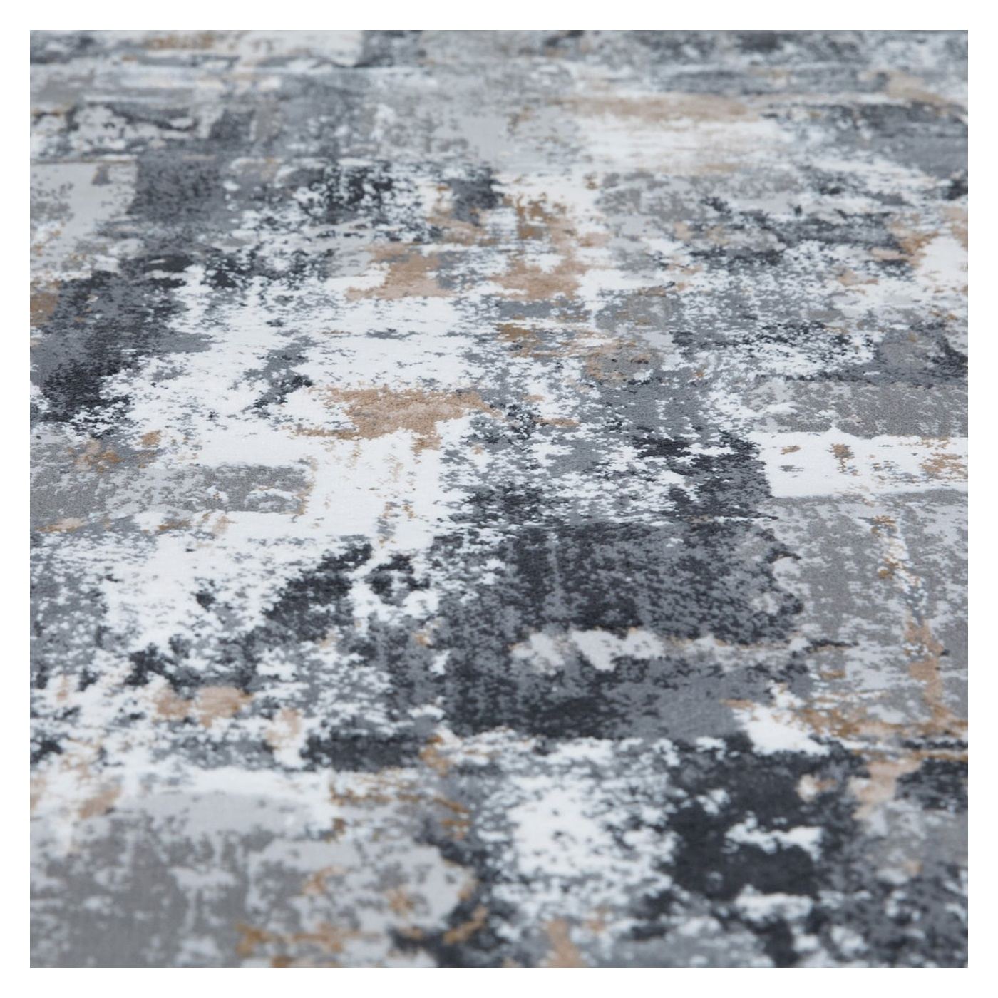 Covor Modern Living, Dormitor Dreptunghiular Hera Lux TZ16BHBY Gri, 60 x 130 - 3